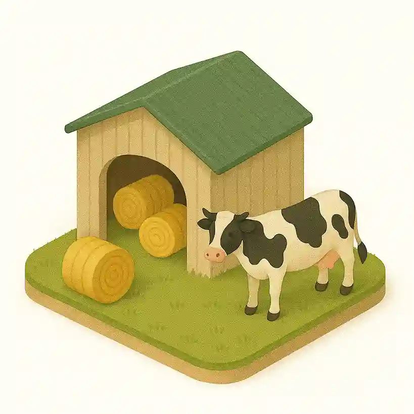 Icône bâtiment agricole