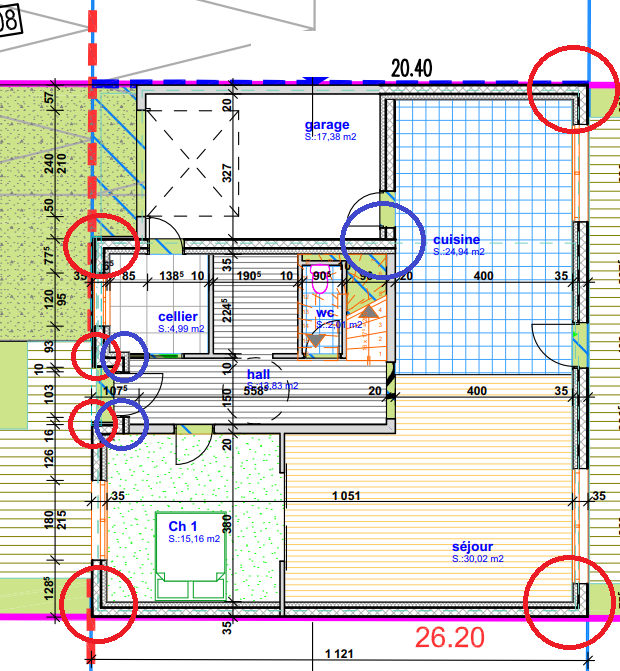  Plan possèdant 7 angles sortant et 3 angles entrant.