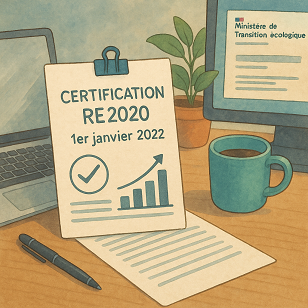 Illustration attestation RE2020