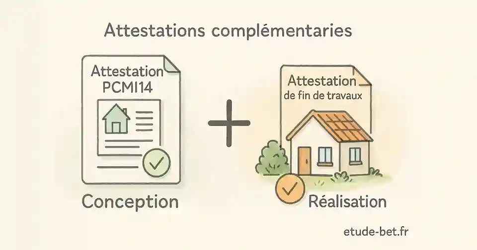Schéma attestations complémentaires
