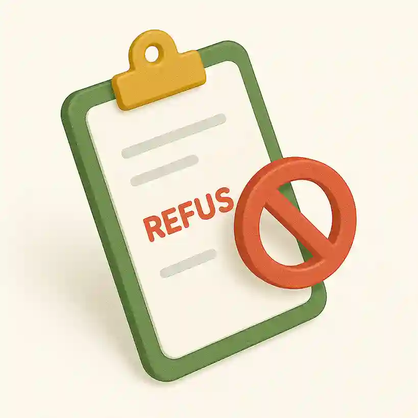 Icône étude non conforme