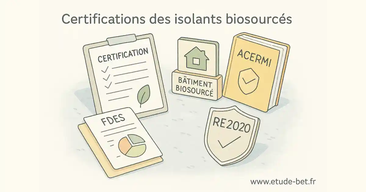 Certifications et labels des isolants biosourcés