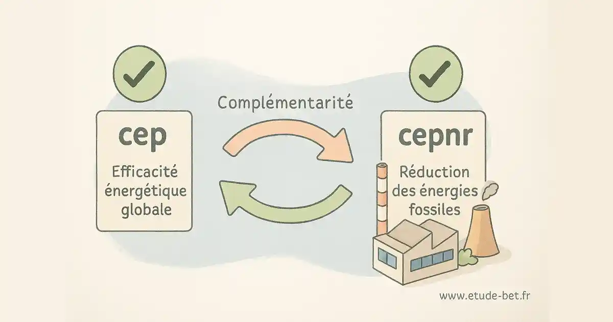 Complémentarité cep et cepnr