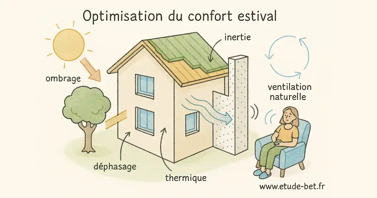 Confort d'été et déphasage thermique des isolants