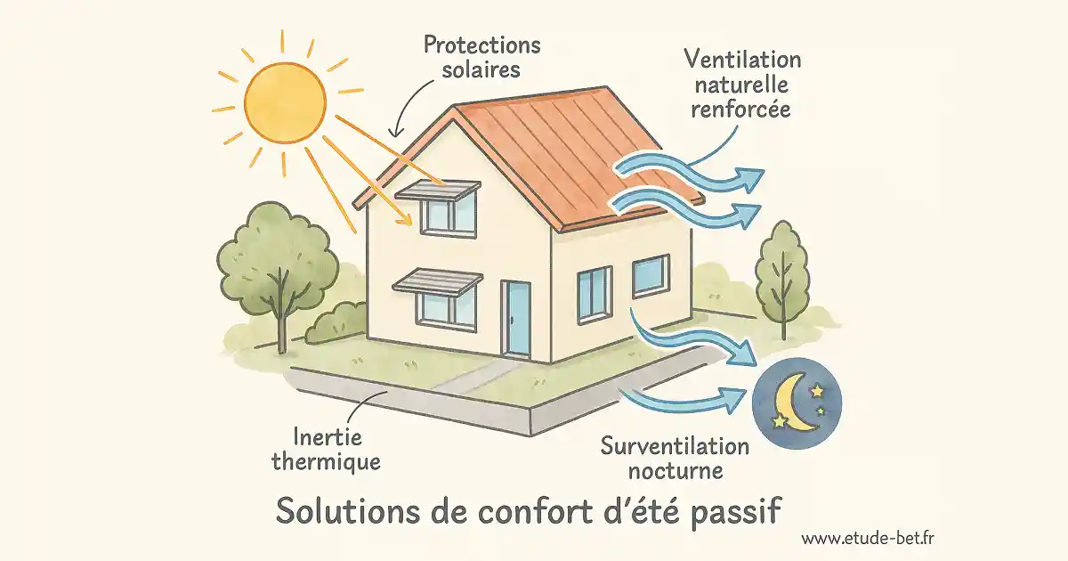 Solutions de confort d'été passif re2020