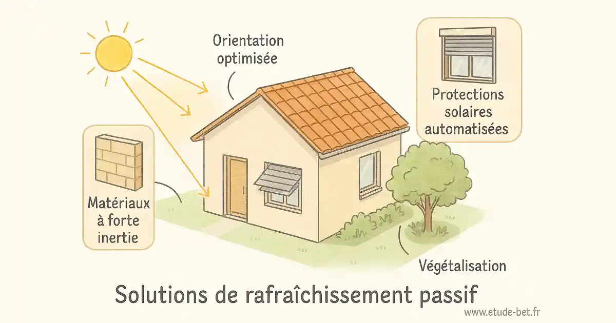 Stratégies pour réduire le dh et améliorer le confort d'été