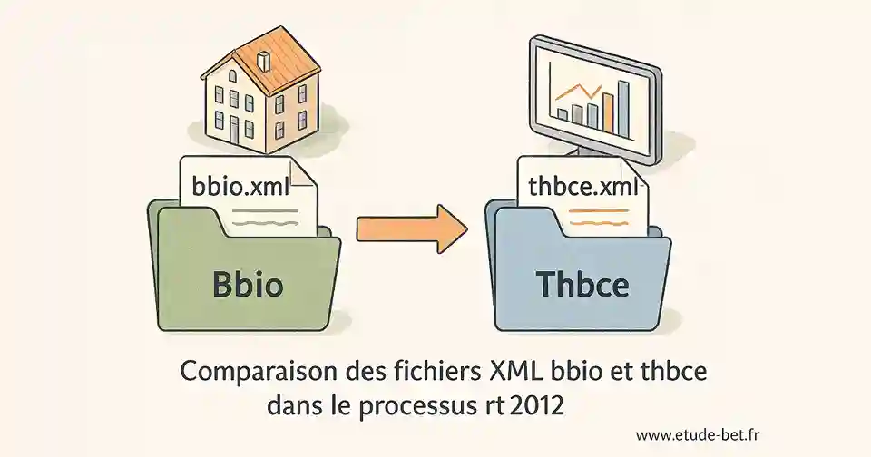 Différences entre xml bbio et thbce rt2012