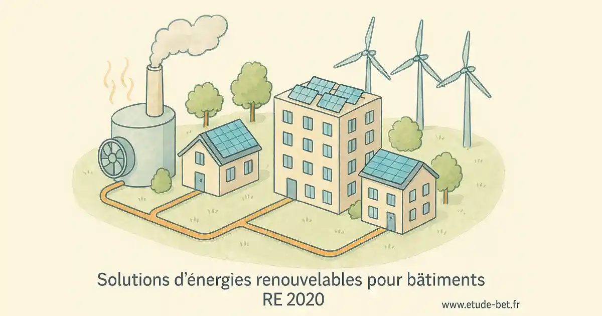 Intégration des énergies renouvelables en re2020