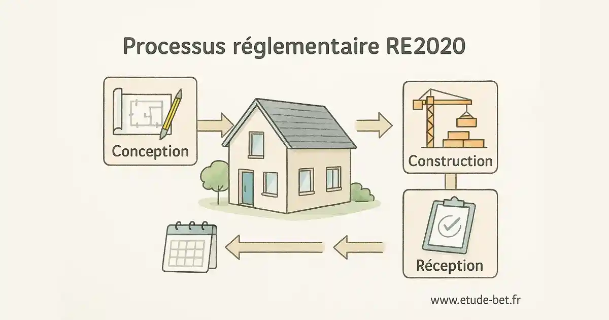 Chronologie des étapes de la re2020