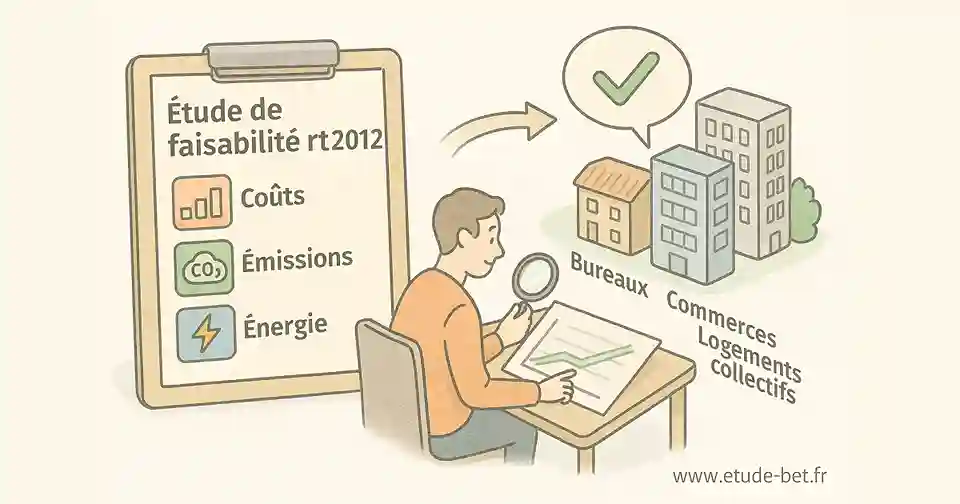 Étude de faisabilité rt2012 analyse énergétique