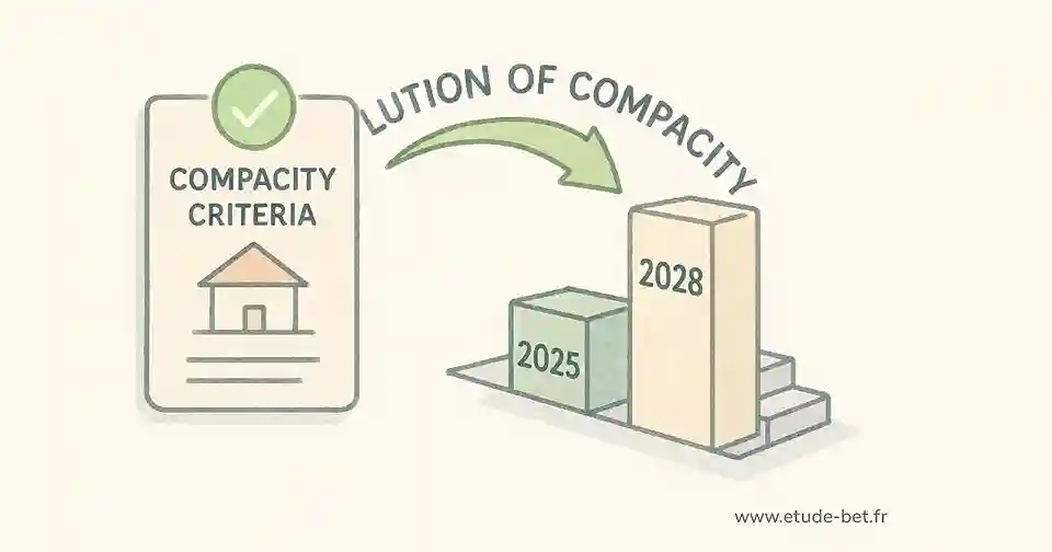 Évolution des critères de compacité