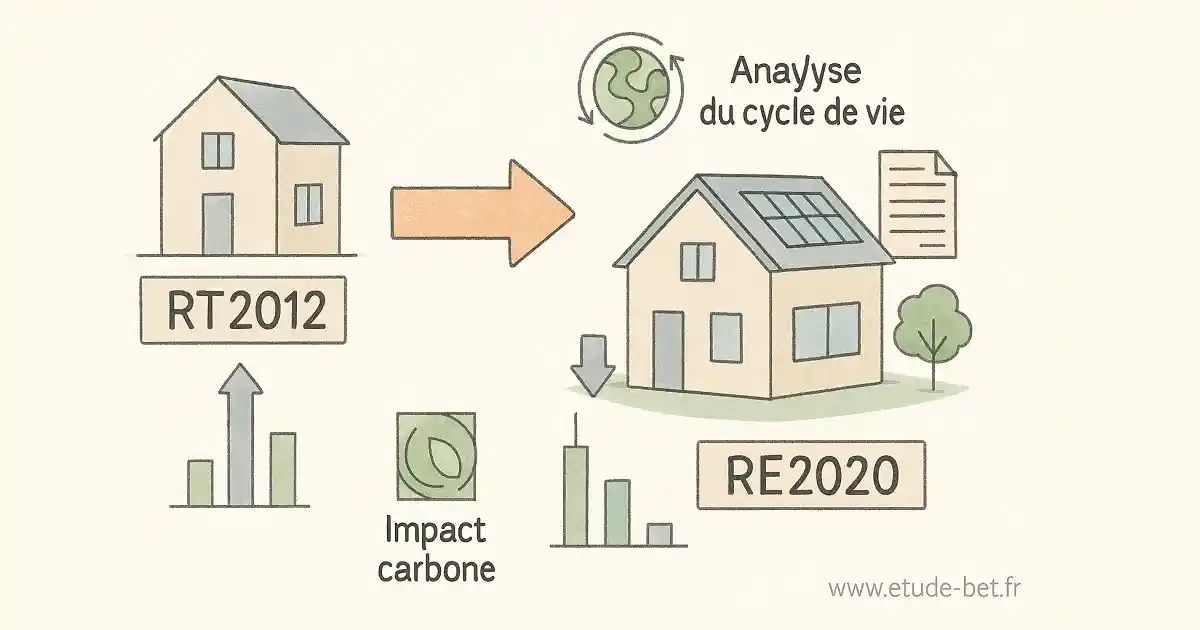 Évolution des exigences de la rt2012 à la re2020