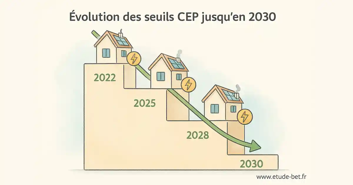 Évolution des seuils cep re2020