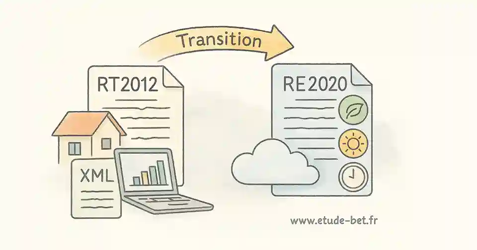 Évolution fichiers xml rt2012 vers re2020