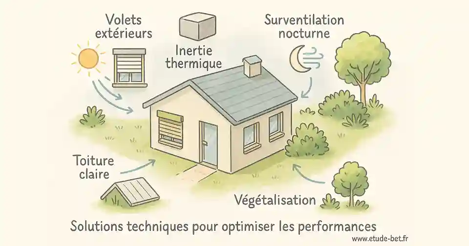 Exemples concrets d'optimisation des indicateurs bbio, cep et dh
