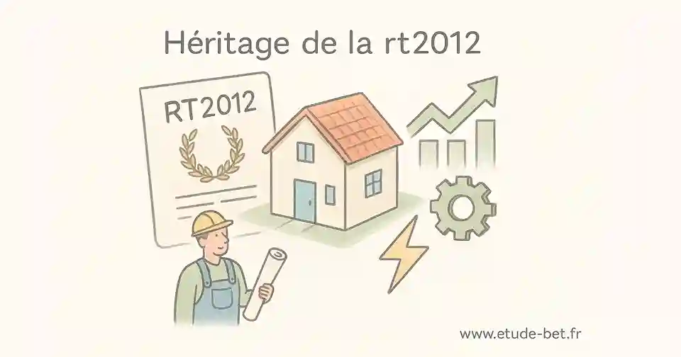 Héritage de la rt2012 pour la filière
