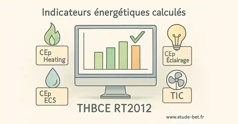 Indicateurs thbce rt2012 cep et tic