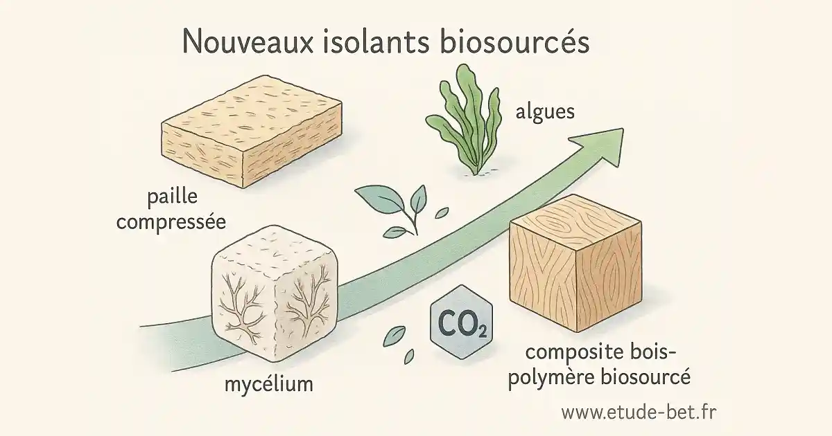 Innovations en isolants biosourcés pour la RE2020