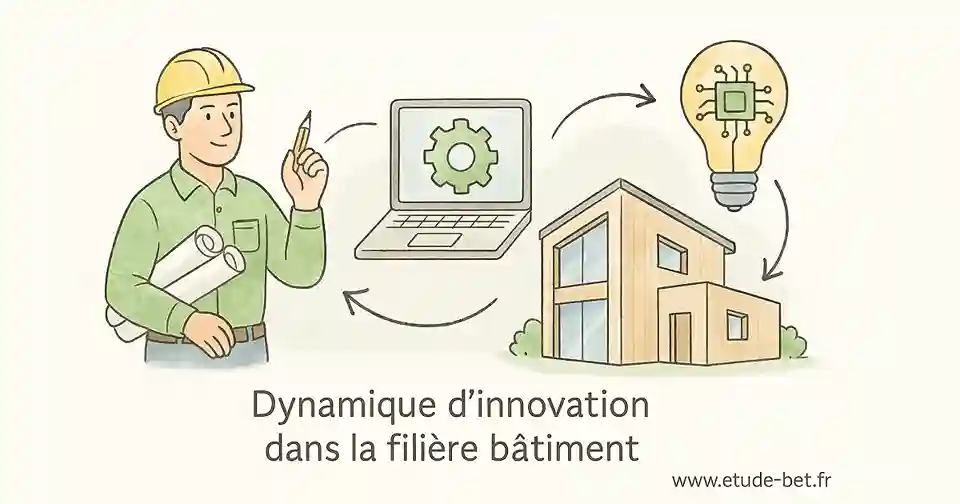 Innovation dans la filière bâtiment stimulée par la re2020