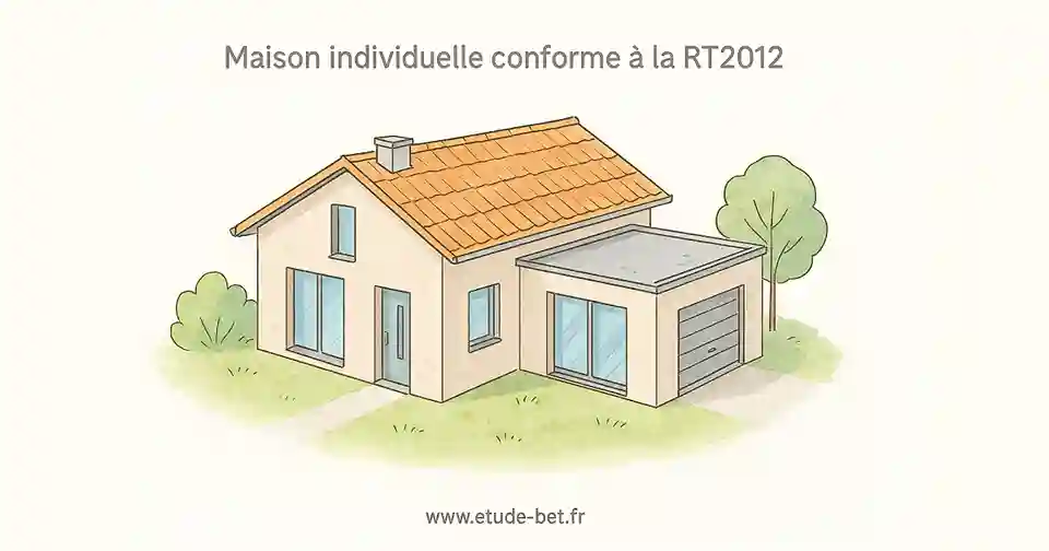 Maison individuelle conforme rt2012