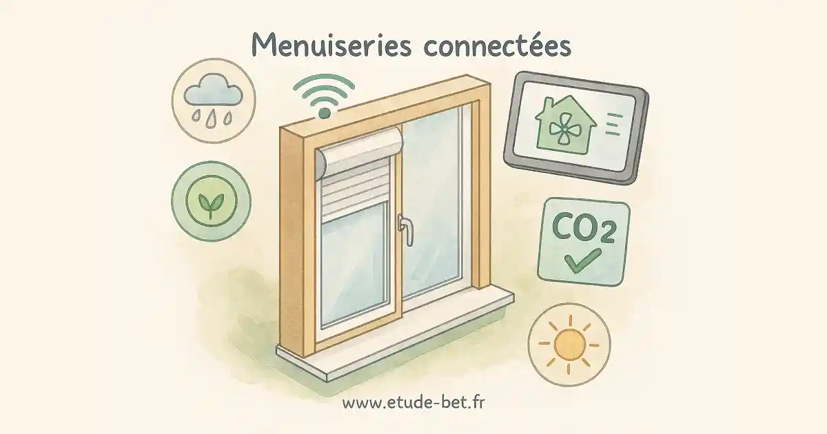Menuiseries connectées et intelligentes pour la RE2020