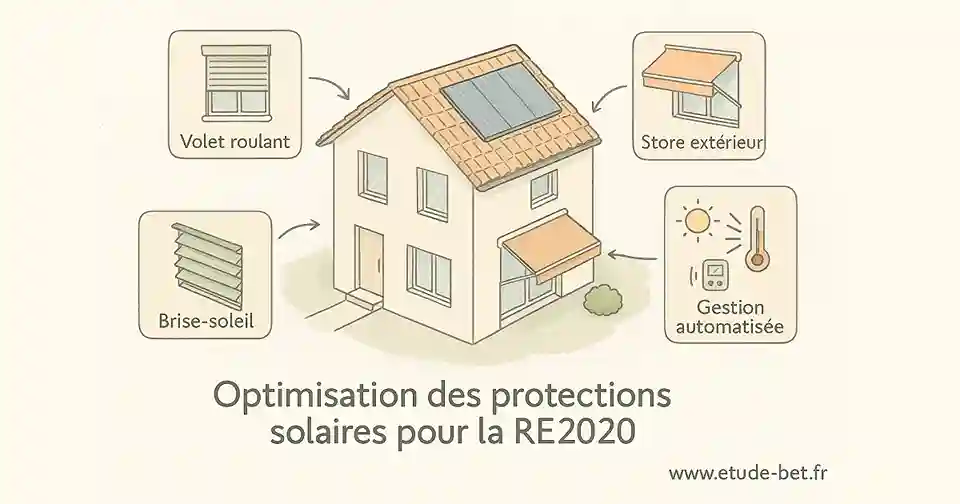 Menuiseries et protections solaires re2020
