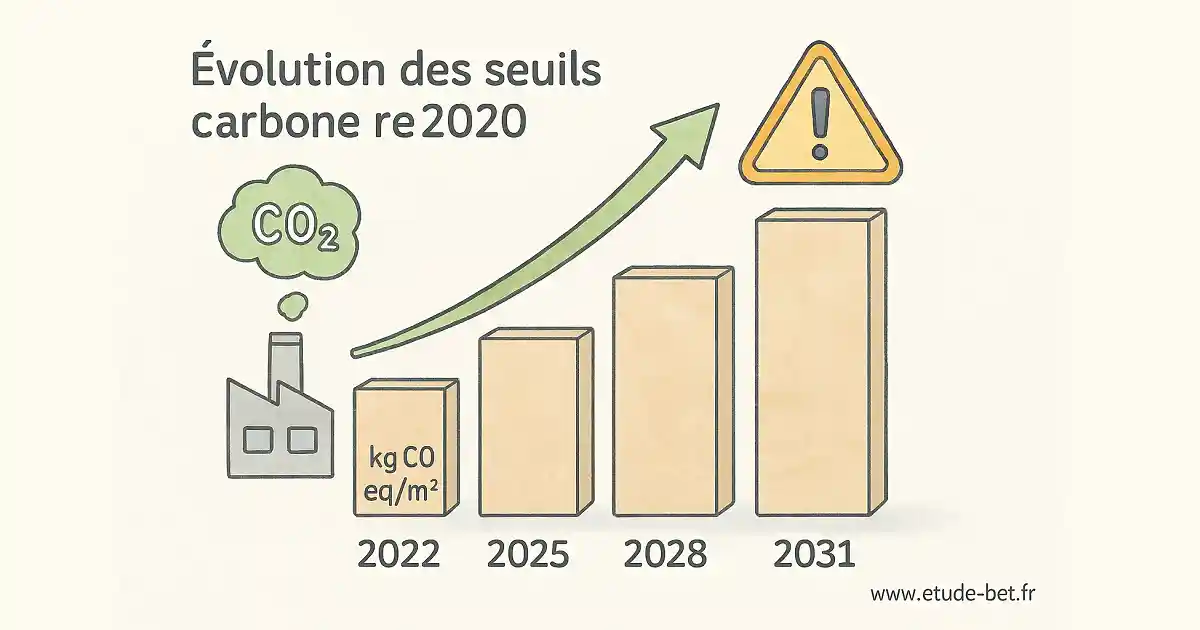 Évolution des seuils carbone re2020