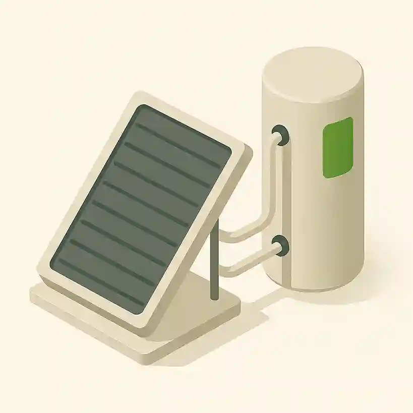 Icône solaire économique