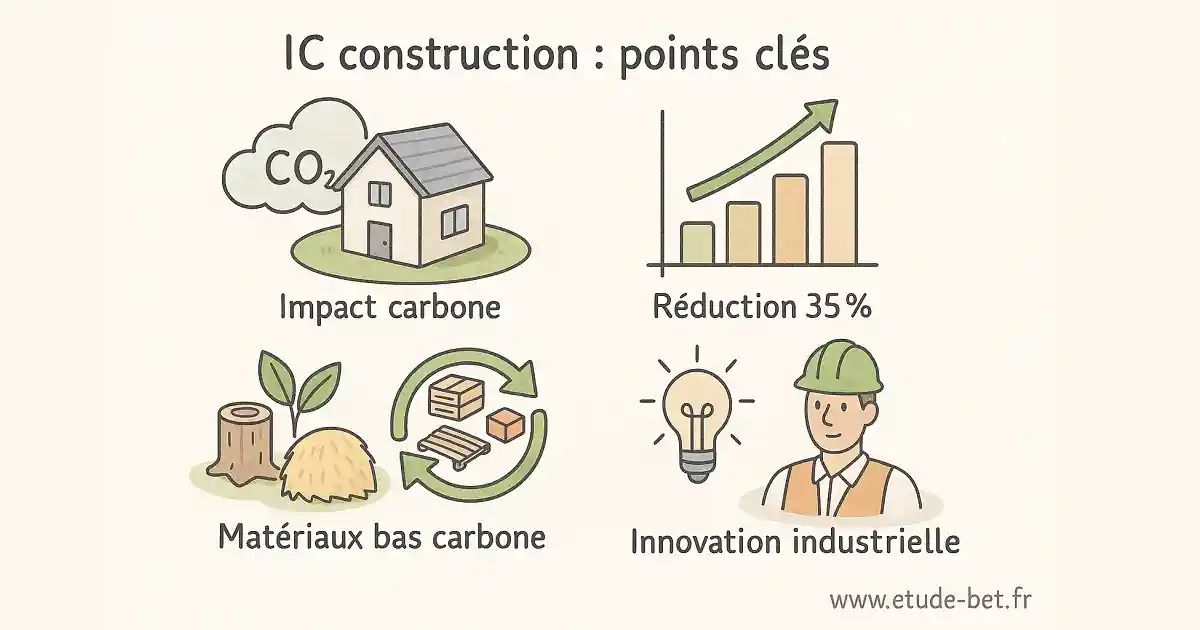 Synthèse des enjeux IC construction dans la RE2020