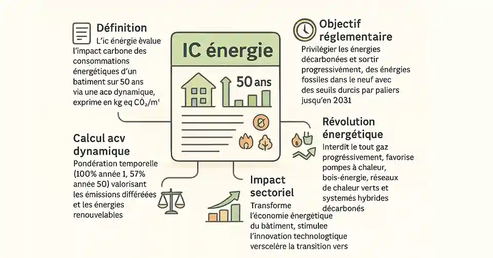 Synthèse des enjeux IC énergie dans la RE2020