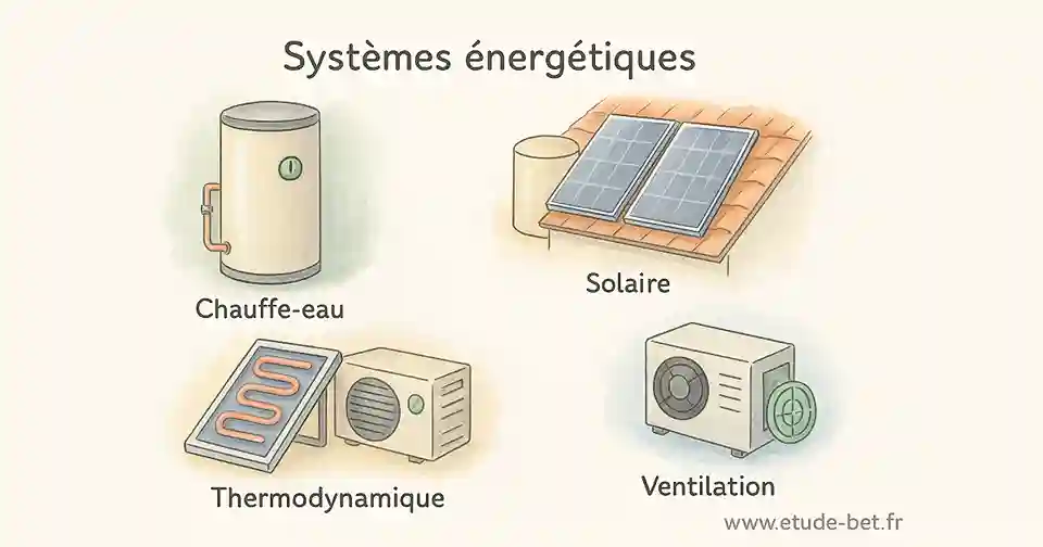 Systèmes énergétiques analysés thbce rt2012