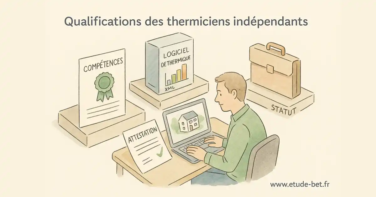 Qualifications des thermiciens indépendants
