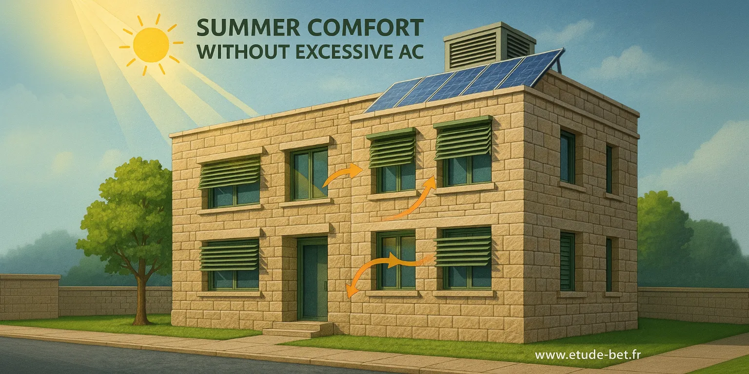 Construction écologique à Angers avec panneaux solaires