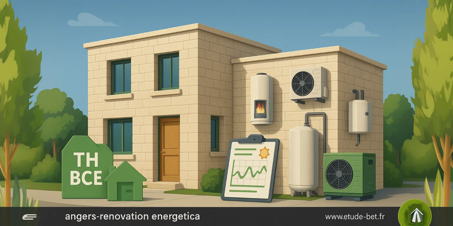 Projet de rénovation énergétique à Angers