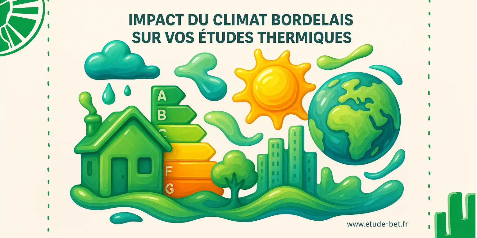 Climat océanique et performance thermique à Bordeaux