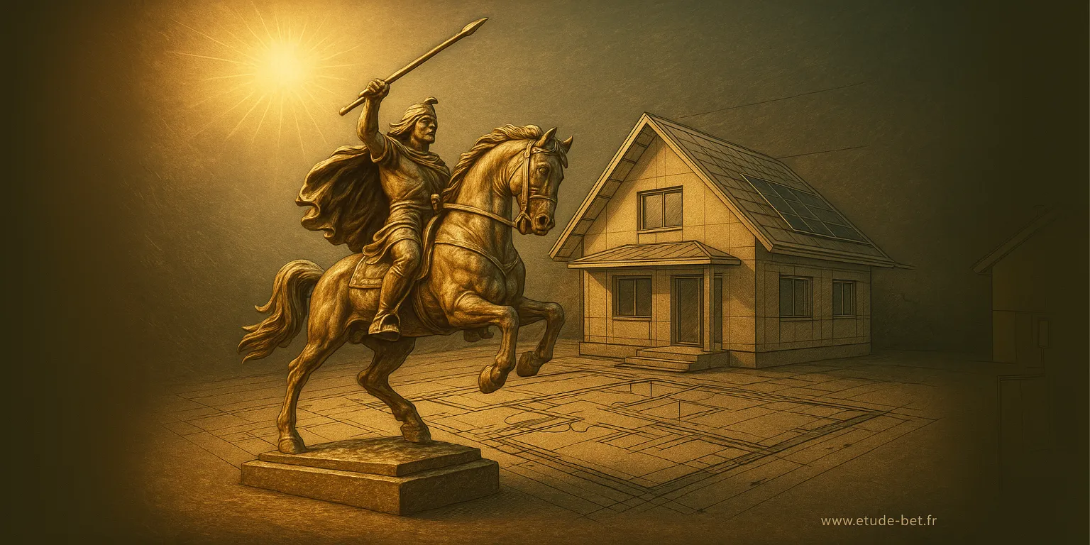 Architecture bioclimatique à Clermont-Ferrand avec vue sur le Puy-de-Dôme