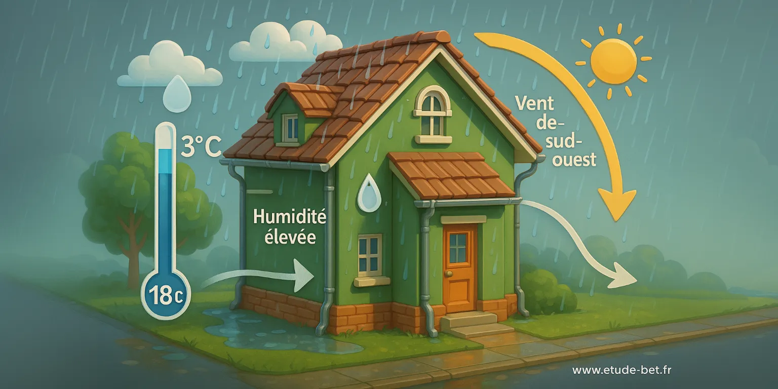Impact du climat lillois sur les études thermiques