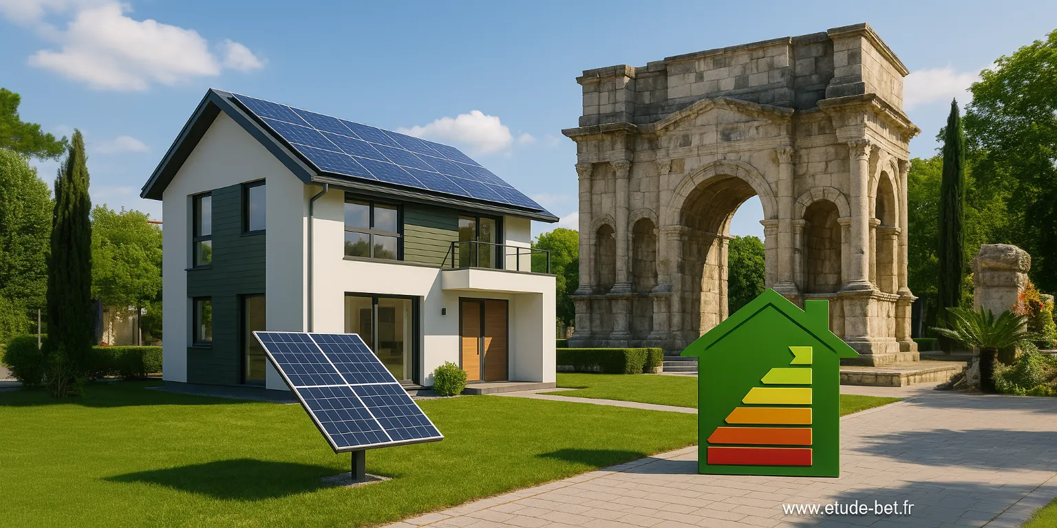 Réglementation thermique Nîmes - Porte Auguste