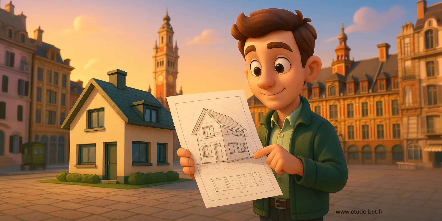 Bureau d'étude thermique Lille - Attestation re2020