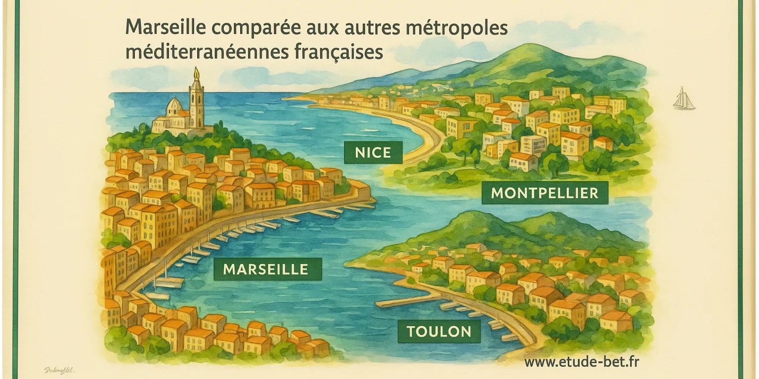 Marseille dans le contexte méditerranéen français