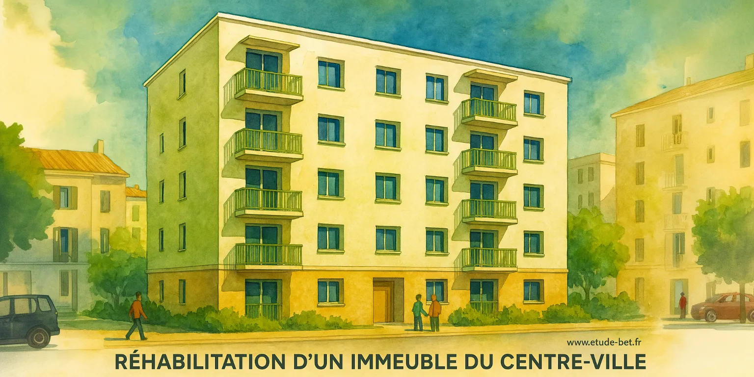 Réhabilitation thermique immeuble ancien à Marseille