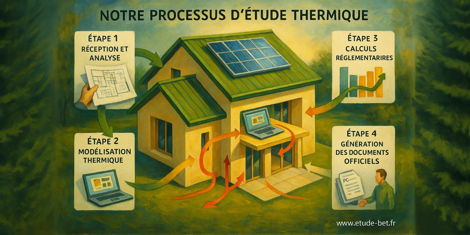 Processus étude thermique re2020 Rennes