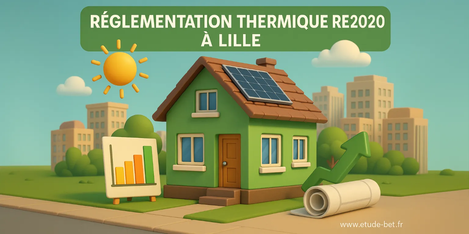 Réglementation thermique re2020 à Lille