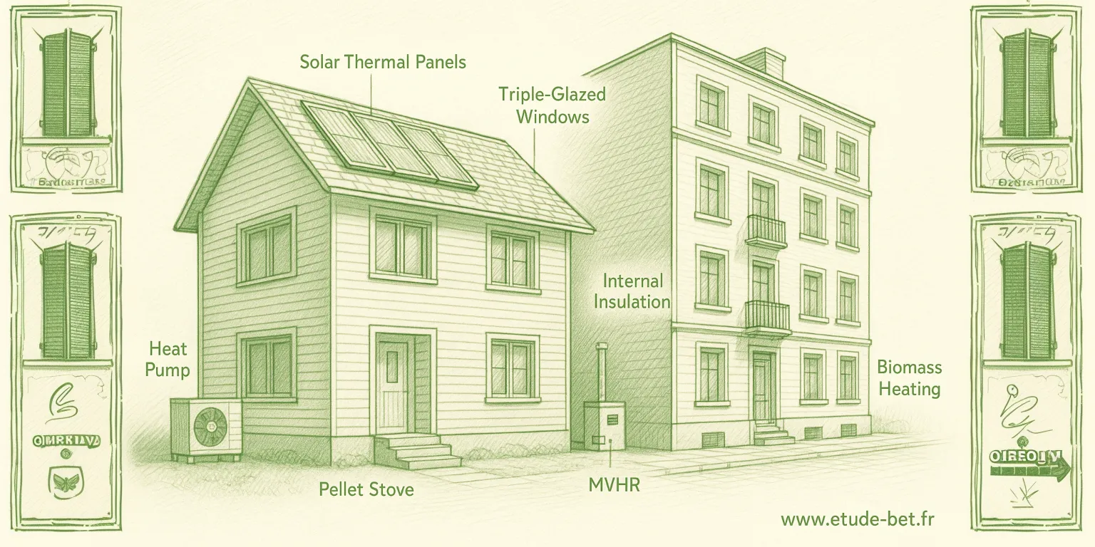 Réhabilitation thermique immeuble ancien à Strasbourg