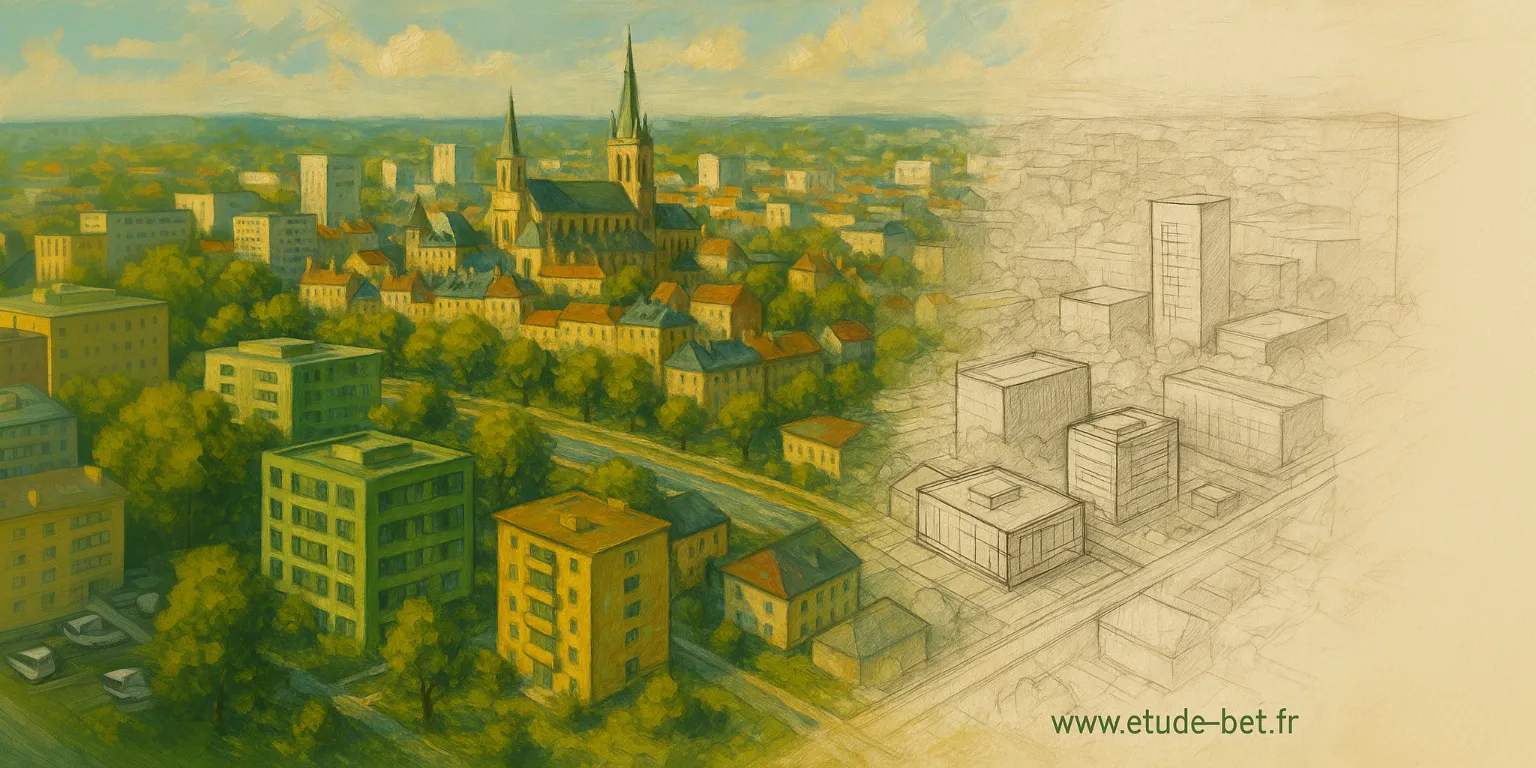 Zone d'intervention bureau d'étude thermique Rennes Bretagne