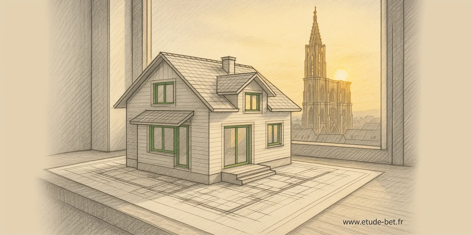 Bureau d'études thermiques à Strasbourg - Cathédrale Notre-Dame