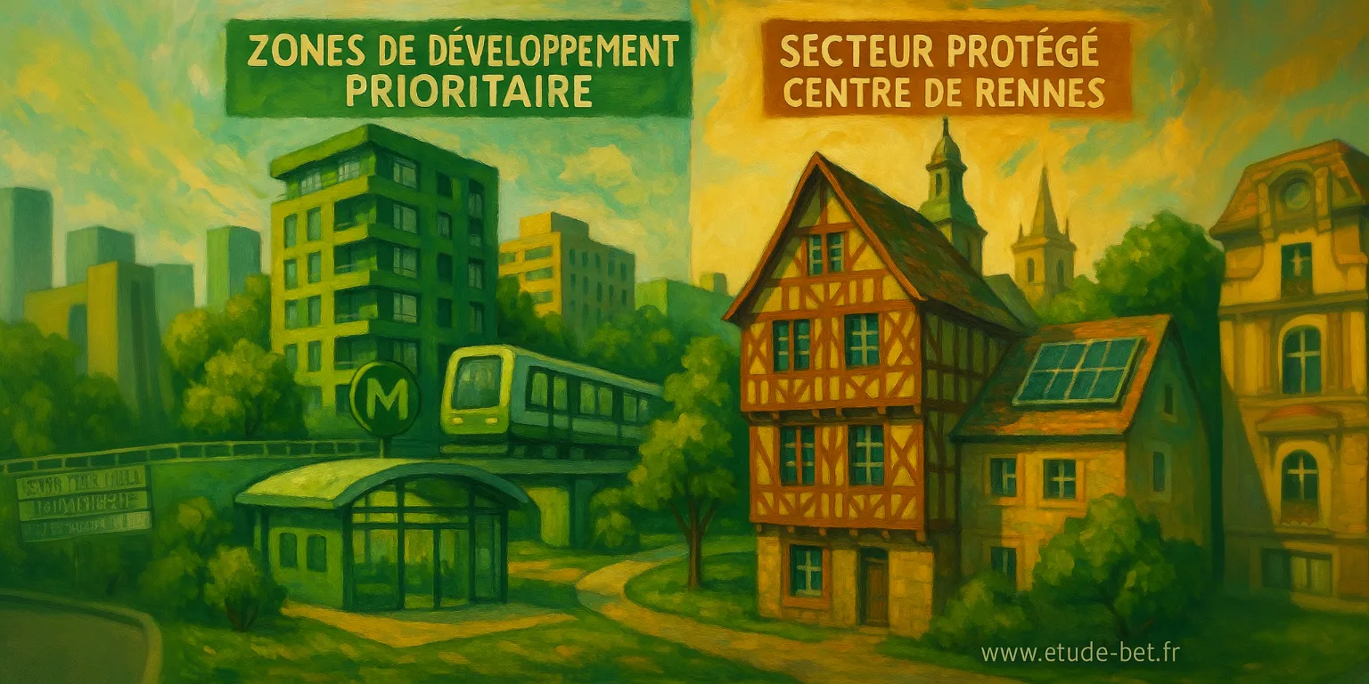 PLU Rennes Métropole réglementation construction