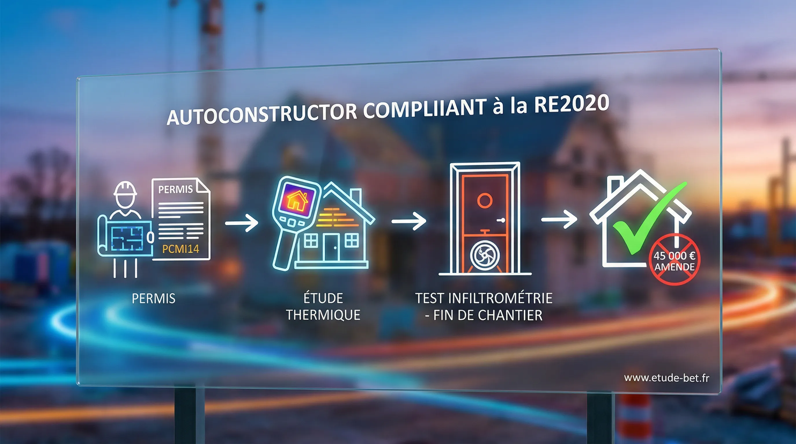 Autoconstruction et re2020 : obligations et démarches