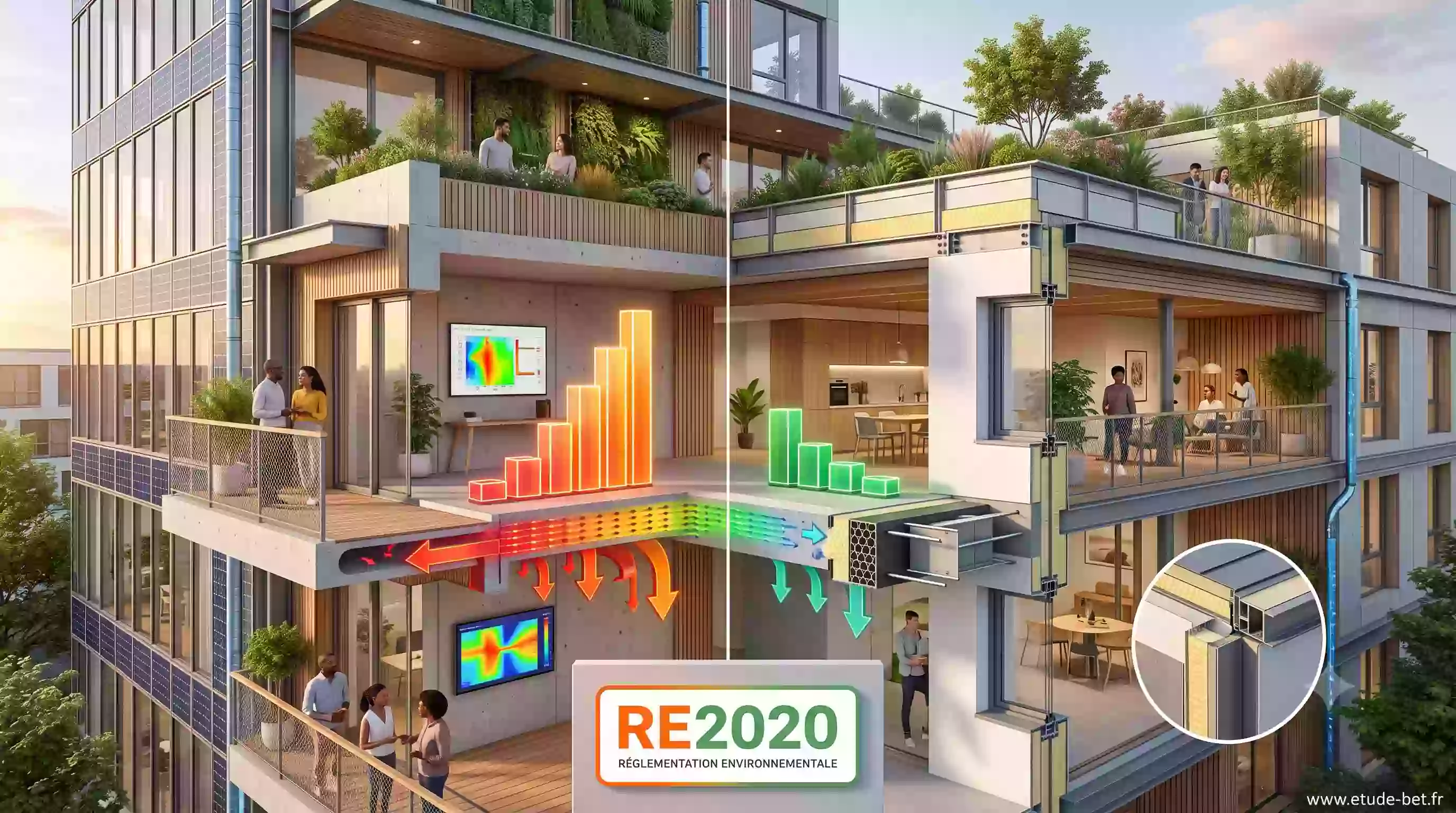 Les coefficients des rupteurs thermiques en re2020