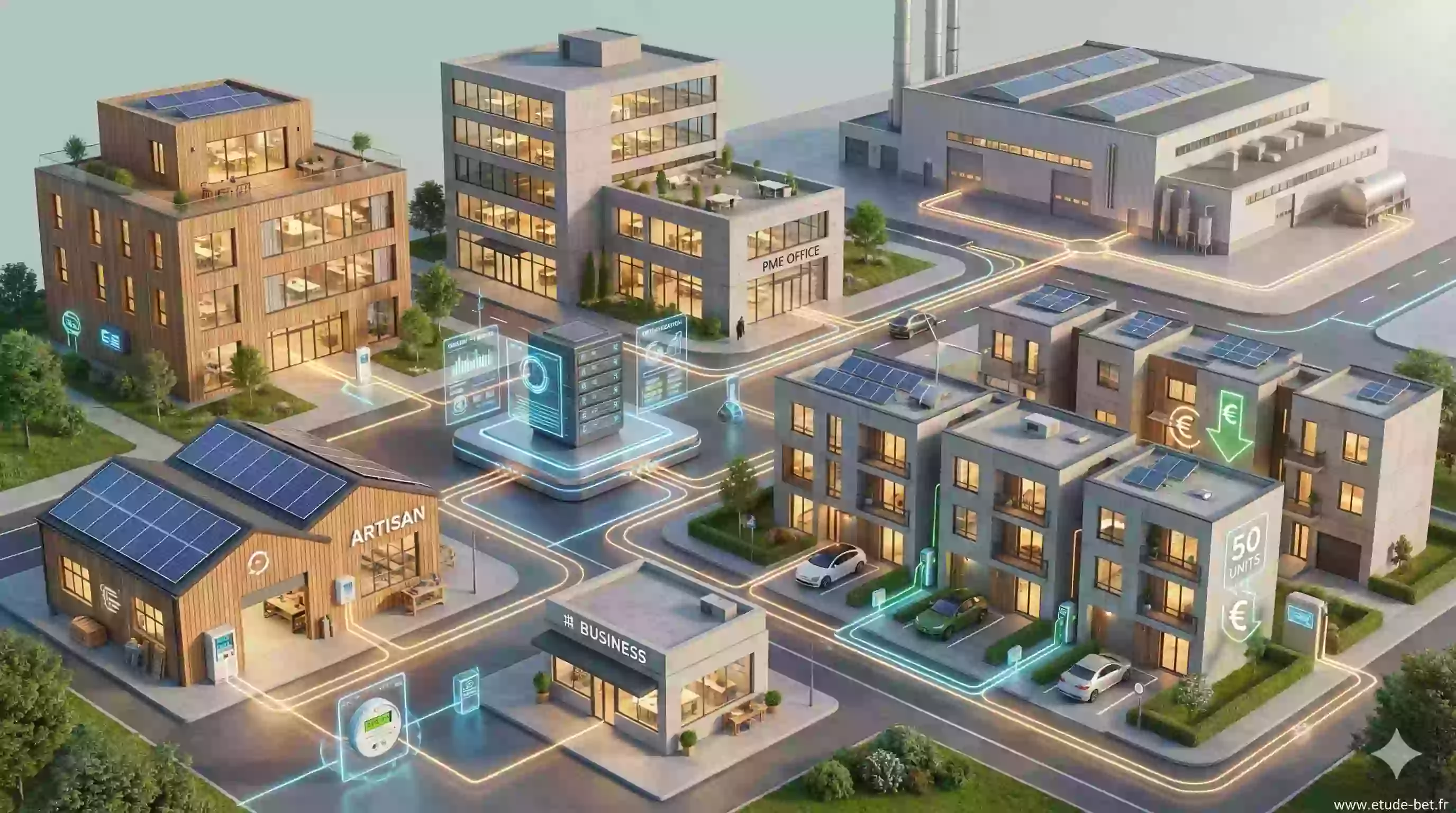 Courtage en énergie pour TPE PME et copropriétés